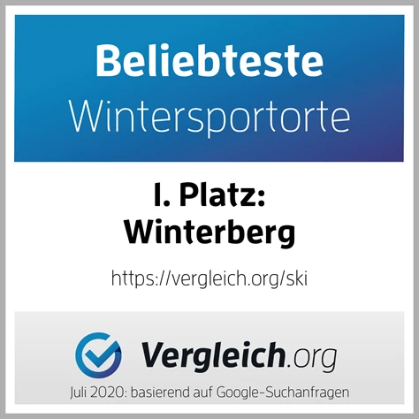 Winterberg als beliebtester Wintersportort